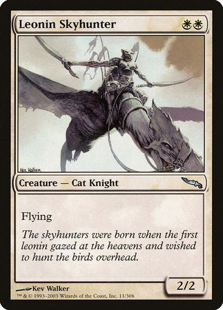 Leonin Skyhunter [Mirrodin] | Tabernacle Games