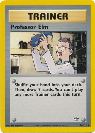 Professor Elm (96/111) [Neo Genesis Unlimited] | Tabernacle Games