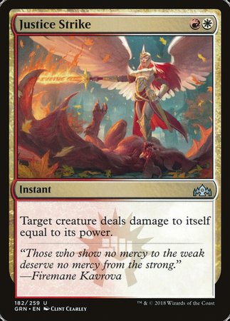 Justice Strike [Guilds of Ravnica] | Tabernacle Games