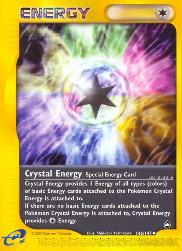 Crystal Energy (146/147) [Aquapolis] | Tabernacle Games