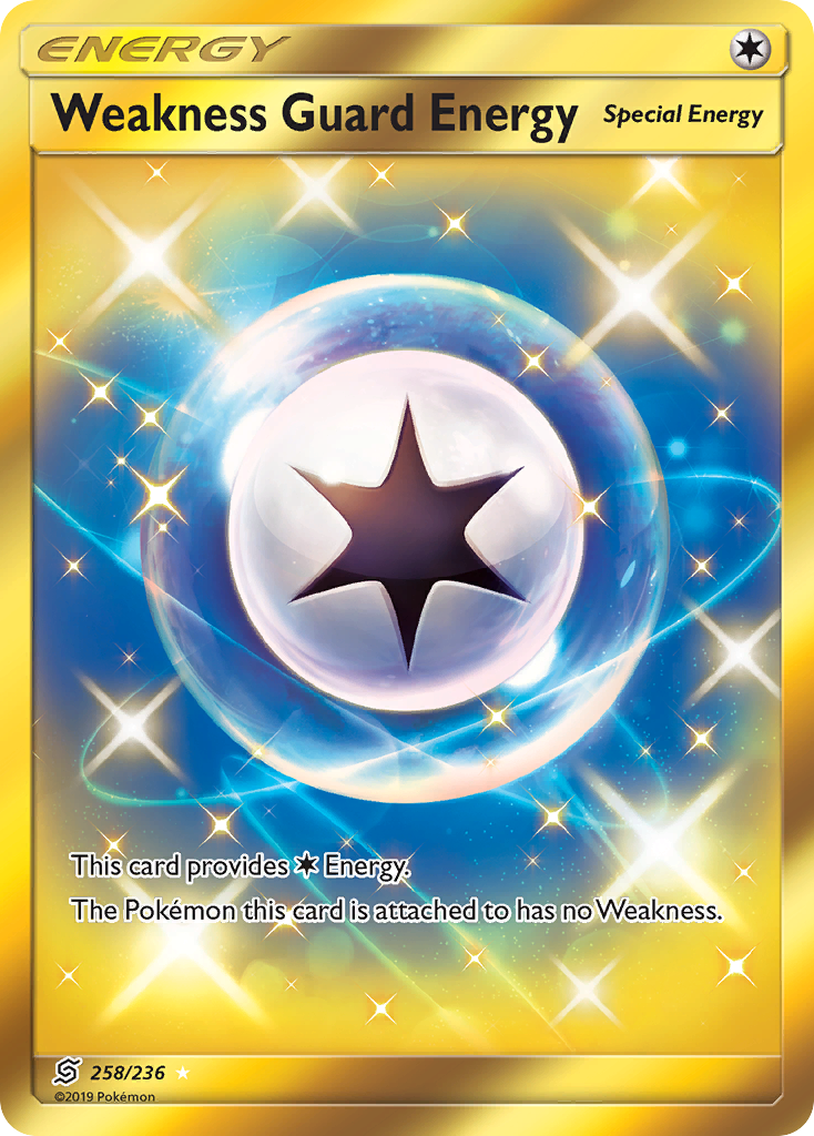 Weakness Guard Energy (258/236) [Sun & Moon: Unified Minds] | Tabernacle Games