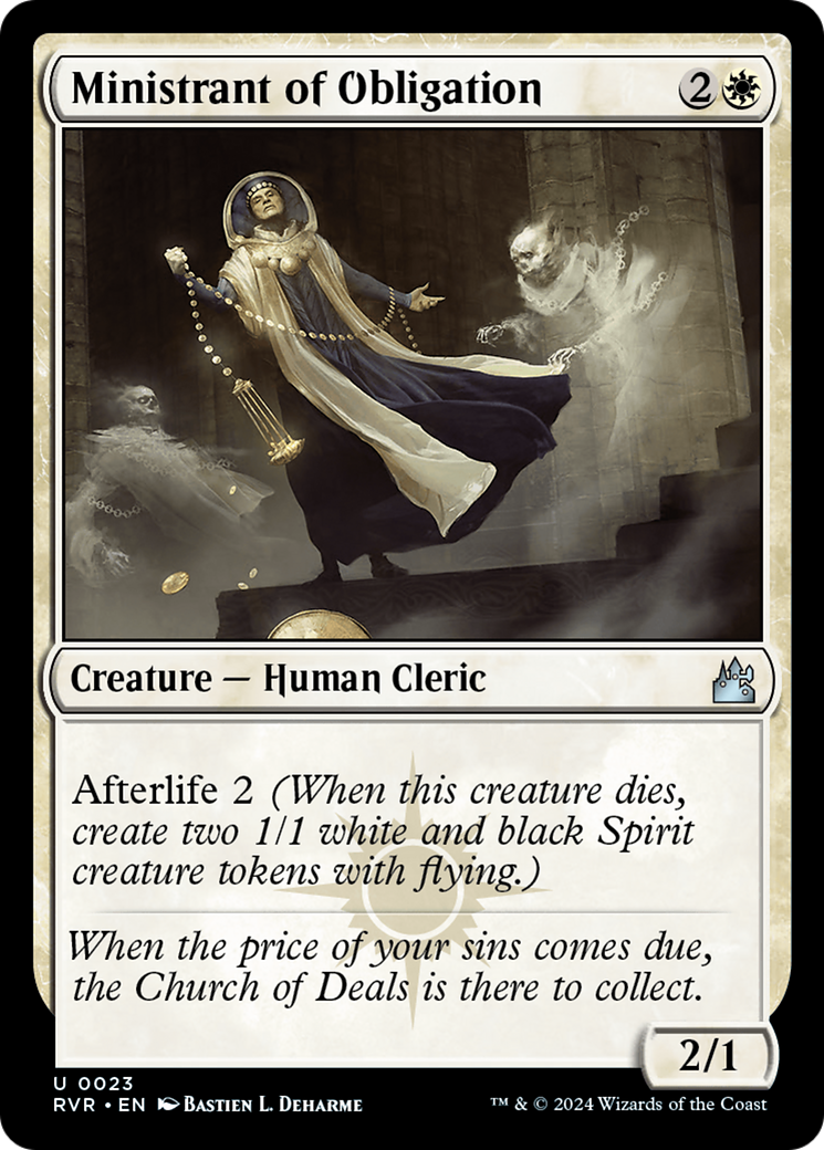 Ministrant of Obligation [Ravnica Remastered] | Tabernacle Games