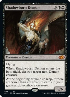 Shadowborn Demon [Jumpstart 2022] | Tabernacle Games