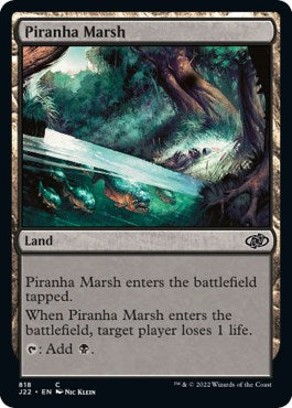 Piranha Marsh [Jumpstart 2022] | Tabernacle Games