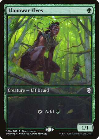 Llanowar Elves [Dominaria Promos] | Tabernacle Games
