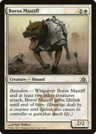 Boros Mastiff [Dragon's Maze] | Tabernacle Games