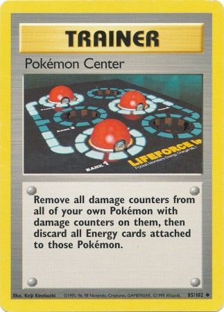 Pokemon Center (85/102) [Base Set Unlimited] | Tabernacle Games