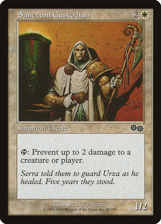 Sanctum Custodian [Urza's Saga] | Tabernacle Games