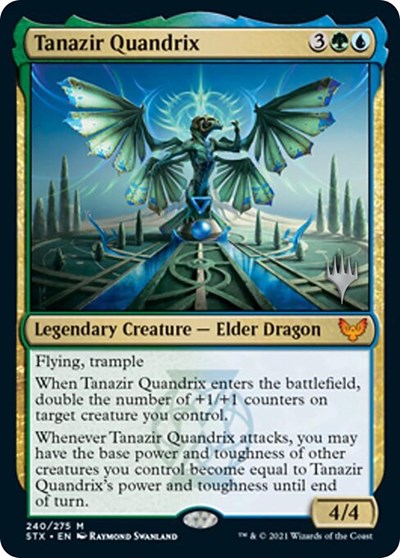 Tanazir Quandrix (Promo Pack) [Strixhaven: School of Mages Promos] | Tabernacle Games