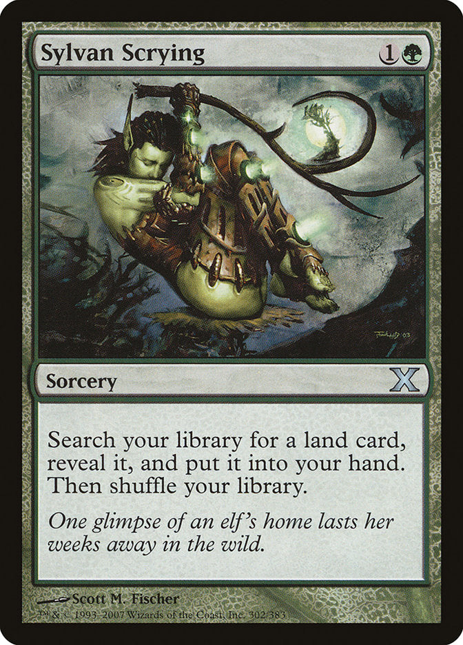 Sylvan Scrying [Tenth Edition] | Tabernacle Games