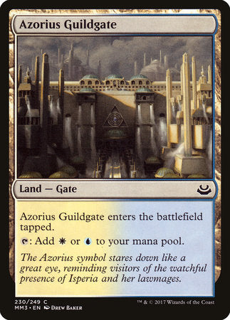 Azorius Guildgate [Modern Masters 2017] | Tabernacle Games