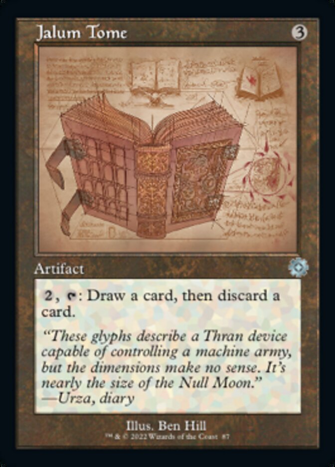 Jalum Tome (Retro Schematic) [The Brothers' War Retro Artifacts] | Tabernacle Games