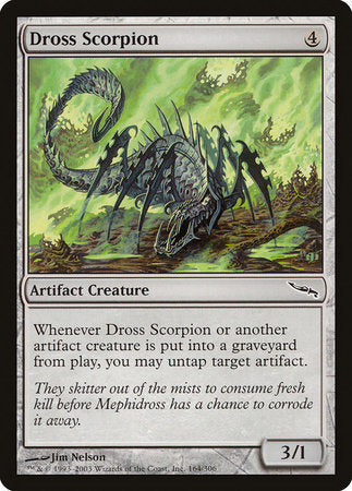 Dross Scorpion [Mirrodin] | Tabernacle Games