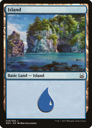 Island (28) [Duel Decks: Mind vs. Might] | Tabernacle Games