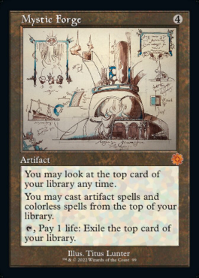 Mystic Forge (Retro Schematic) [The Brothers' War Retro Artifacts] | Tabernacle Games