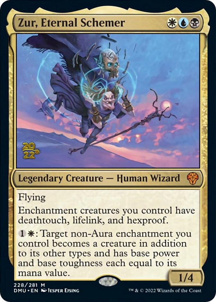 Zur, Eternal Schemer [Dominaria United Prerelease Promos] | Tabernacle Games