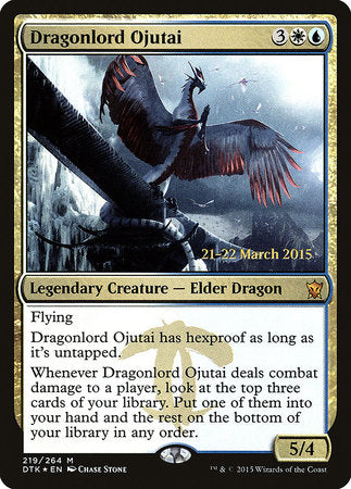 Dragonlord Ojutai [Dragons of Tarkir Promos] | Tabernacle Games