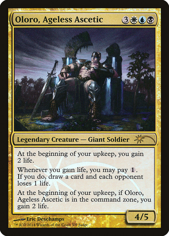 Oloro, Ageless Ascetic [Judge Gift Cards 2014] | Tabernacle Games