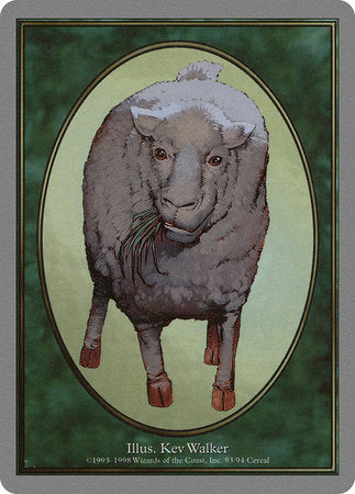 Sheep Token [Unglued Tokens] | Tabernacle Games