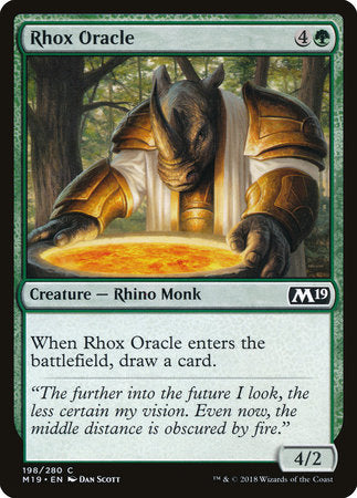 Rhox Oracle [Core Set 2019] | Tabernacle Games
