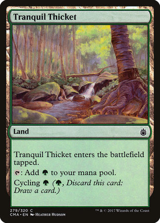 Tranquil Thicket [Commander Anthology] | Tabernacle Games