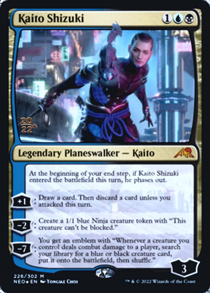 Kaito Shizuki [Kamigawa: Neon Dynasty Prerelease Promos] | Tabernacle Games