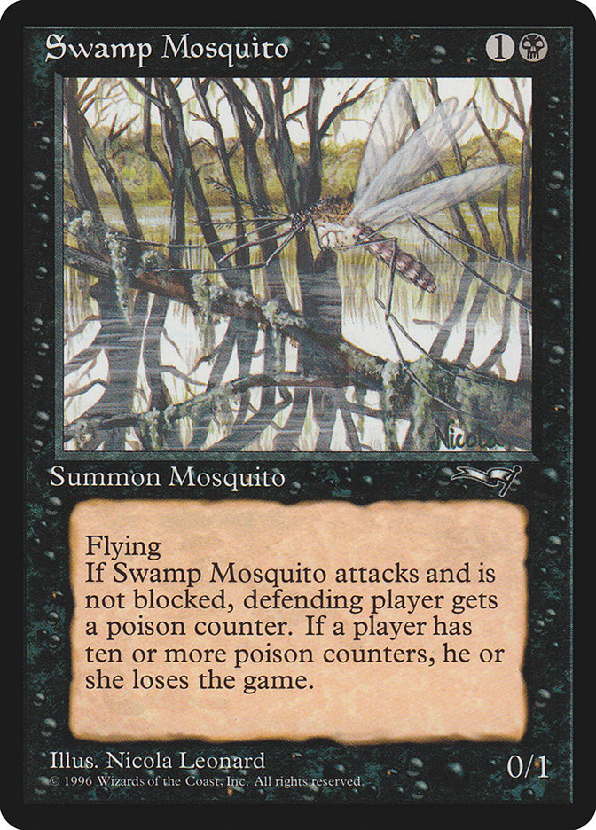 Swamp Mosquito (Facing Side) [Alliances] | Tabernacle Games