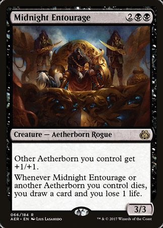 Midnight Entourage [Aether Revolt] | Tabernacle Games