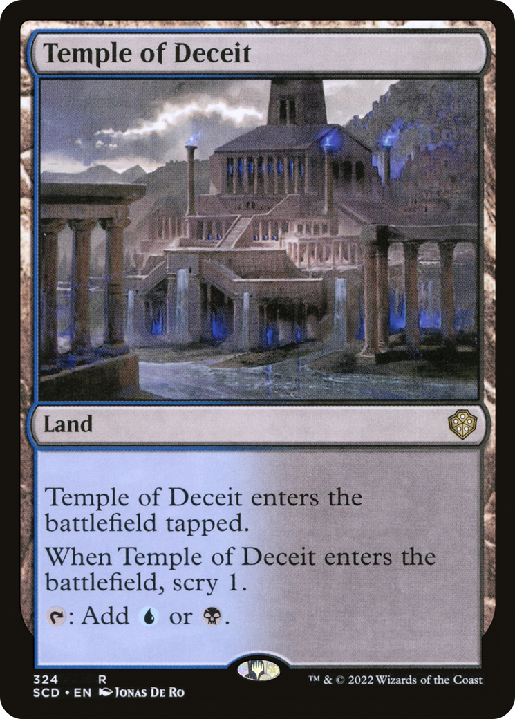 Temple of Deceit [Starter Commander Decks] | Tabernacle Games