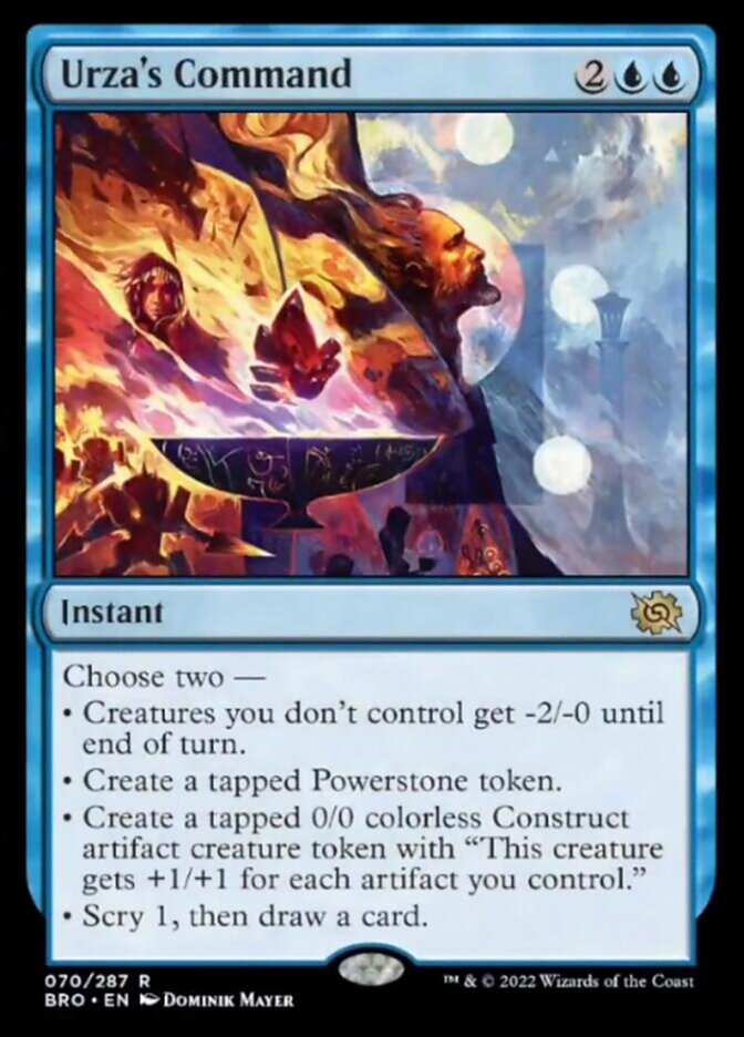 Urza's Command [The Brothers' War] | Tabernacle Games