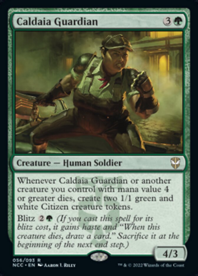 Caldaia Guardian [Streets of New Capenna Commander] | Tabernacle Games