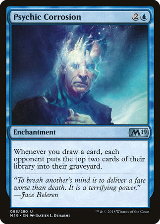 Psychic Corrosion [Core Set 2019] | Tabernacle Games