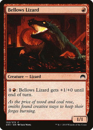 Bellows Lizard [Magic Origins] | Tabernacle Games