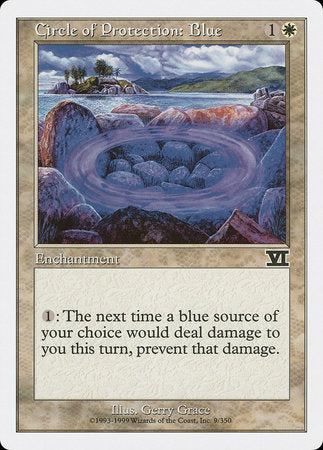 Circle of Protection: Blue [Classic Sixth Edition] | Tabernacle Games