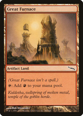 Great Furnace [Mirrodin] | Tabernacle Games