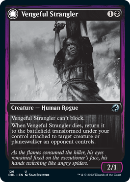 Vengeful Strangler // Strangling Grasp [Innistrad: Double Feature] | Tabernacle Games
