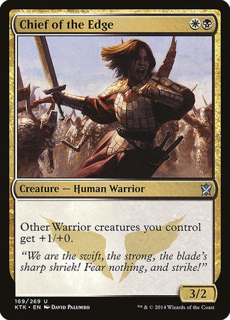 Chief of the Edge [Khans of Tarkir] | Tabernacle Games