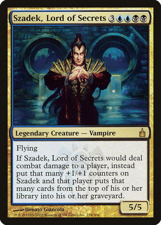 Szadek, Lord of Secrets [Ravnica: City of Guilds] | Tabernacle Games