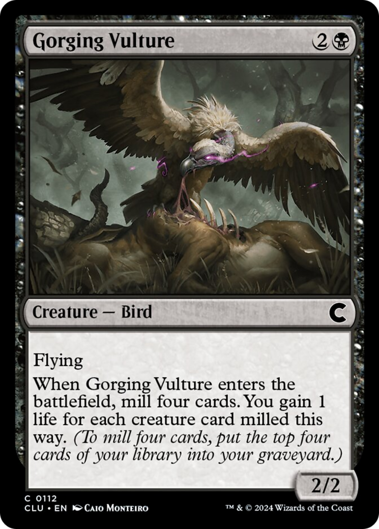 Gorging Vulture [Ravnica: Clue Edition] | Tabernacle Games