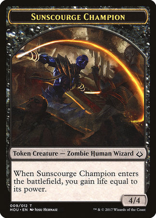 Sunscourge Champion Token [Hour of Devastation Tokens] | Tabernacle Games