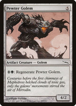 Pewter Golem [Mirrodin] | Tabernacle Games