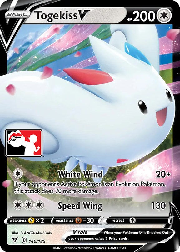 Togekiss V (140/185) [Prize Pack Series One] | Tabernacle Games