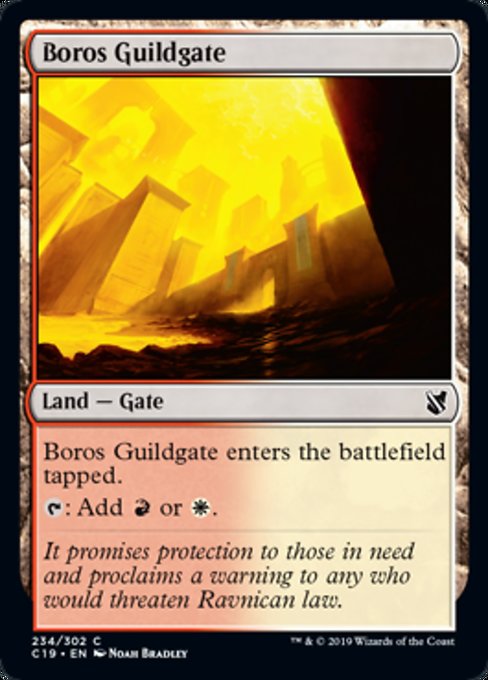 Boros Guildgate [Commander 2019] | Tabernacle Games