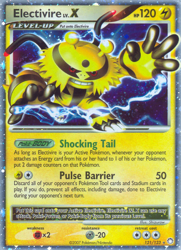 Electivire LV.X (121/123) [Diamond & Pearl: Mysterious Treasures] | Tabernacle Games