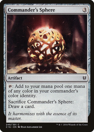 Commander's Sphere [Commander 2016] | Tabernacle Games