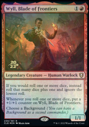 Wyll, Blade of Frontiers [Commander Legends: Battle for Baldur's Gate Prerelease Promos] | Tabernacle Games