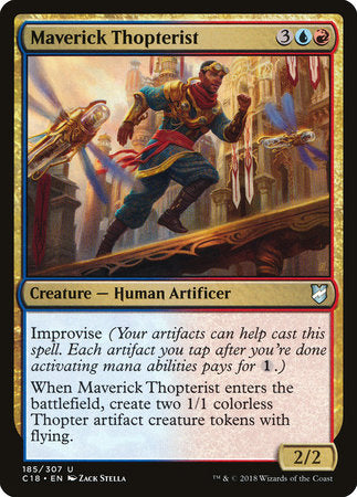 Maverick Thopterist [Commander 2018] | Tabernacle Games