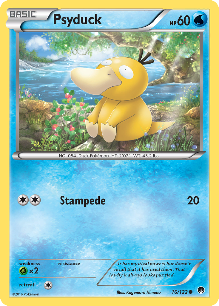 Psyduck (16/122) [XY: BREAKpoint] | Tabernacle Games