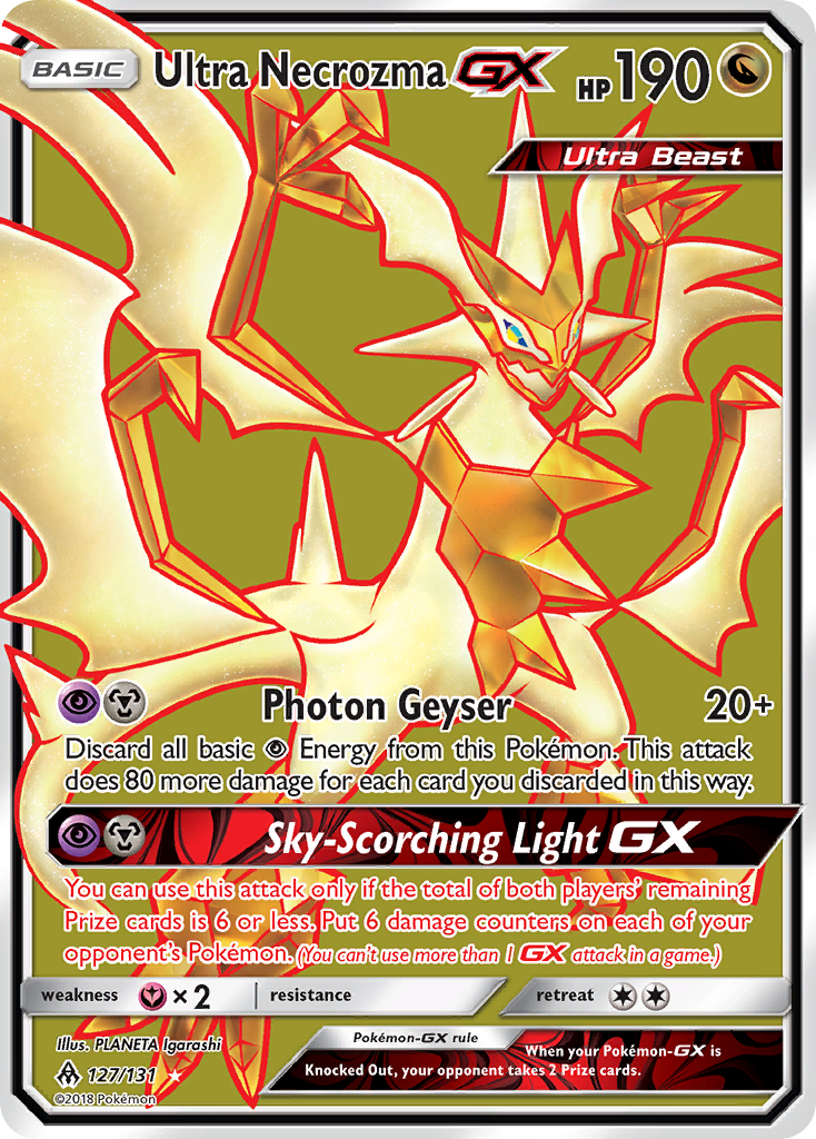 Ultra Necrozma GX (127/131) [Sun & Moon: Forbidden Light] | Tabernacle Games