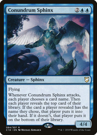 Conundrum Sphinx [Commander 2018] | Tabernacle Games